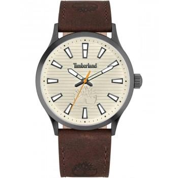 TIMBERLAND TRUMBULL - TDWGA2152004,  Anthracite case with Brown Leather Strap