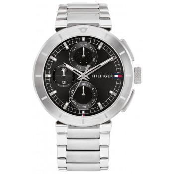 TOMMY HILFIGER Lorenzo - 1792116,  Silver case with Stainless Steel Bracelet