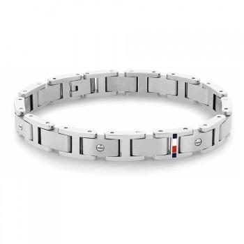 TOMMY HILFIGER Βραχιόλι από ανοξείδωτο ατσάλι Silver 2790393