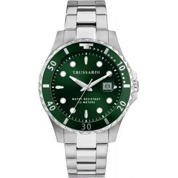 TRUSSARDI City Life - R2453169004,  Silver case with Stainless Steel Bracelet