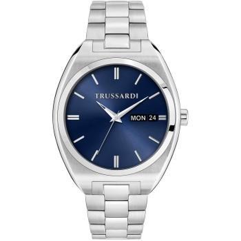 TRUSSARDI Metropolitan - R2453159005,  Silver case with Stainless Steel Bracelet