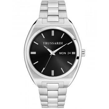 TRUSSARDI Metropolitan - R2453159006,  Silver case with Stainless Steel Bracelet