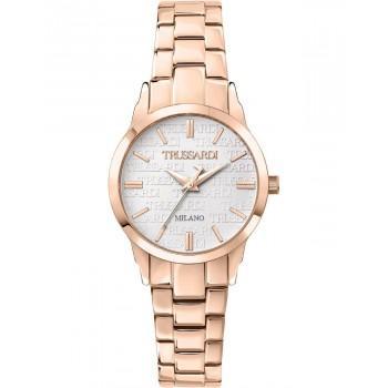 TRUSSARDI T-Bent - R2453141506,  Rose Gold case with Stainless Steel Bracelet
