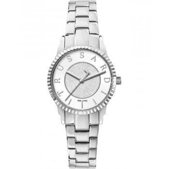 TRUSSARDI T-Bent - R2453144502,  Silver case with Stainless Steel Bracelet