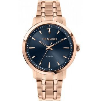 TRUSSARDI T-Couple - R2453147006,  Rose Gold case with Stainless Steel Bracelet