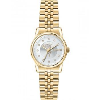 TRUSSARDI T-Joy Crystals - R2453150501,  Gold case with Stainless Steel Bracelet