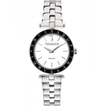 TRUSSARDI T-Shiny - R2453145504,  Silver case with Stainless Steel Bracelet