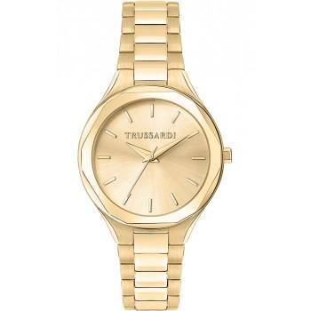 TRUSSARDI T-Small - R2453157505,  Gold case with Stainless Steel Bracelet
