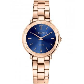 TRUSSARDI T-Vision - R2453115505,  Rose Gold case with Stainless Steel Bracelet