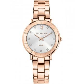 TRUSSARDI T-Vision - R2453115509,  Rose Gold case with Stainless Steel Bracelet