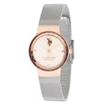 U.S. POLO Angelique - USP8259RG, Rose Gold case with Stainless Steel Bracelet