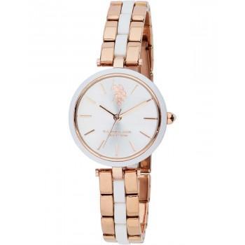 U.S. POLO Grace - USP8203RG, Rose Gold case with Stainless Steel Bracelet