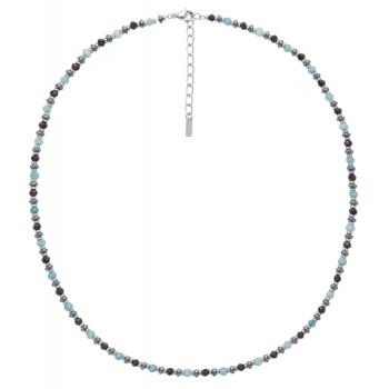 U.S. POLO Κολιέ από Ανοξείδωτο ατσάλι Silver  JW6065NK