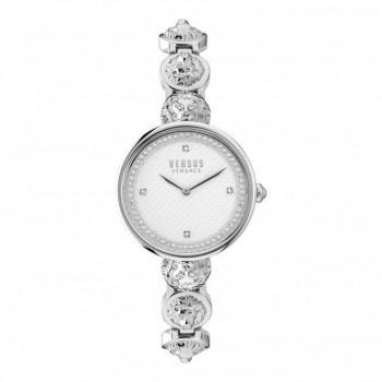 VERSUS VERSACE South Bay Crystals - VSPZU0421,  Silver case with Stainless Steel Bracelet