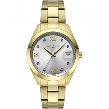 VOGUE Amelie Crystals - 613541, Gold case with Stainless Steel Bracelet