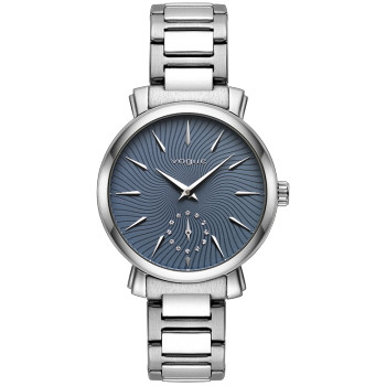 VOGUE Mimosa Crystals - 612382, Silver case with Stainless Steel Bracelet