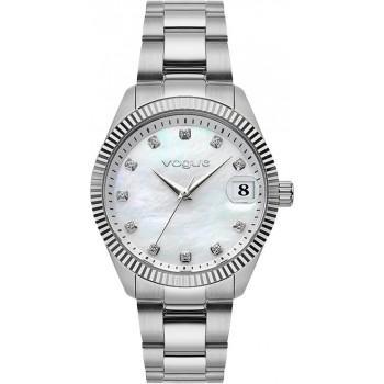 VOGUE Reina Crystals - 614182, Silver case with Stainless Steel Bracelet