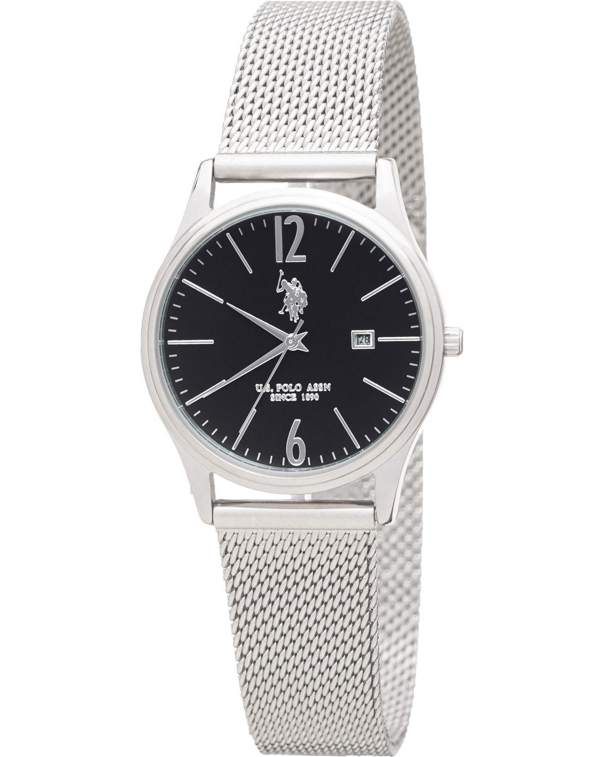 U.S. POLO Blake - USP5985ST , Silver case with Stainless Steel Bracelet